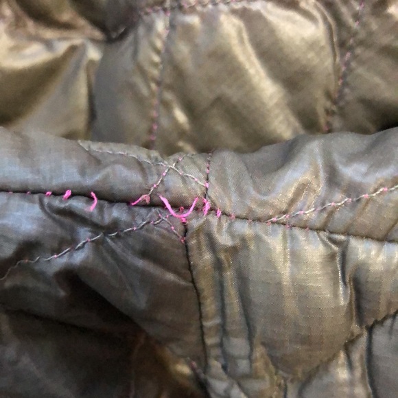 Northface Thermoball Long Jacket Brown/Green - Picture 14 of 16